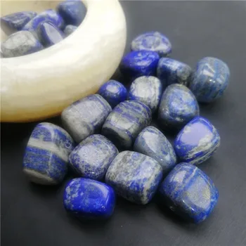 100g Natural Lapis Lazuli Pedras de Cura Cristal de Quartzo Minerais Tombado Pedra Rieki Cura