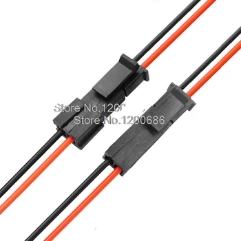 10CM 22AWG Molex 3.0 mm 2 pinos 43645-0200 Poder Masculino chicote de fios do fio Molex de Micro-Ajuste 3.0 chicote de fios do fio Molex 3.0 Campo de fio de cabo