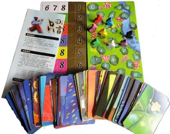 168 cartões de 252 cartões 476cards Mini contar a história dixit123456 de cartão jogos de tabuleiro jogo de cérebro de brinquedo para as crianças a festa de família