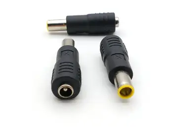 2.1x5.5mm fêmea para 7.9x5.5mm masculina da alimentação de DC plug conector de Novo