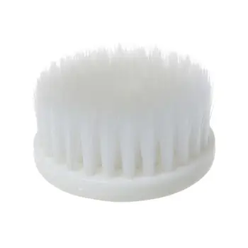 60mm Branco Macio Broca Alimentado Cabeça da Escova Para Limpeza de Tapete do Carro Banheira de Tecido Novo
