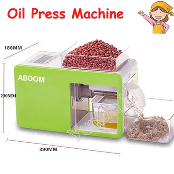 Automático de Óleo de Máquina de prensa de Aço Pequenas Comercial Elétrico de Óleo de Máquina de Fazer para o Azeite de oliva,Soja Família Óleo Maker YD-CD-0103