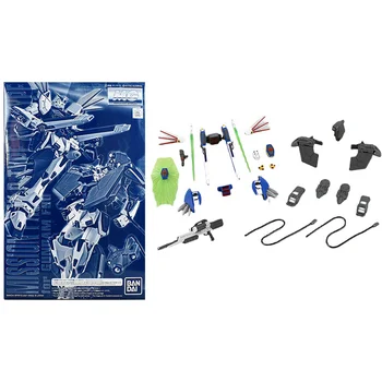 Bandai Gundam Modelo de Kit de Anime Figura MG F90 R V Equipamento Mochila Acessório Ação Brinquedo Figura Brinquedos para as Crianças, Sem Corpo