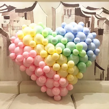 Baratos 50pc cor-de-Rosa Balão 2022 Candy Color Espessamento de Látex Balão de Casamento ao ar livre Sala de Casa Feliz Balão de Festa de Aniversário para Menina