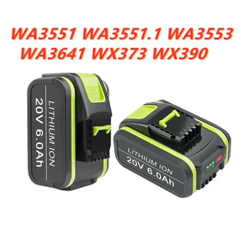 Bom NOVO 20V 9000mAh Recarregável do Lítio Bateria de Substituição para a Worx Ferramentas de Poder WA3551 WA3553 WX390 WX176 WX178 WX386 WX67