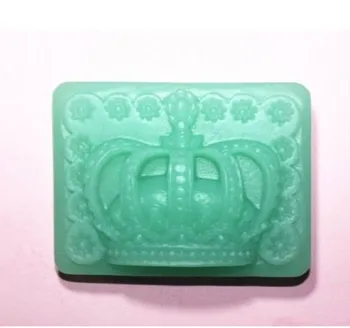 Coroa S0171 de Artesanato Arte de Silicone Sabão molde de Artesanato Moldes DIY sabonete Artesanal moldes