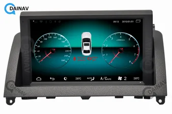 De 8 polegadas auto-Rádio de Navegação GPS Para Mecerdes Benz Classe C W204 2007 2008 2009 2010 2011 Rádio Estéreo de Vídeo Multimídia Player