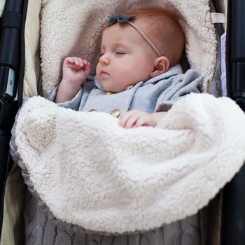 Infantil Meninos Meninas Saco De Dormir Swaddle Envoltório Do Recém-Nascido 0-12 Meses Cobertor Do Bebê Para A Cama Carrinho Super Macio Quente