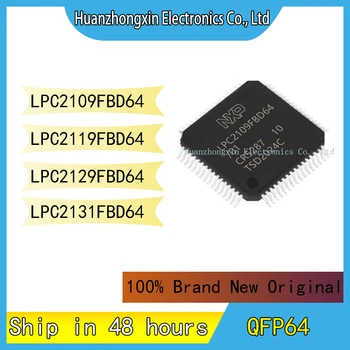 LPC2109FBD64 LPC2119FBD64 LPC2129FBD64 LPC2131FBD64 Chip MCU QFP64 Circuito Integrado Microcontrolador da Marca 100% Novo e Original