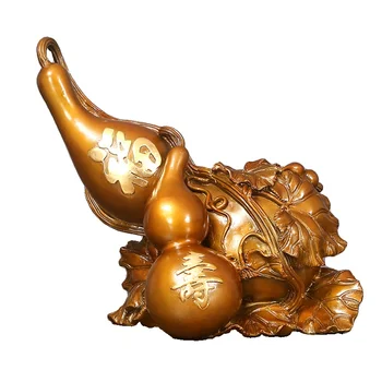 MOZART de Bronze Cabaça Enfeite Para a Casa E o Escritório Marrom Chinês Tradicional Estilo de Antiguidades e Belas artes Presentes Artesanato