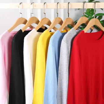 Mulheres novas blusa, suéter de cashmere vendidos em grandes quantidades, de entrega gratuita T1710185