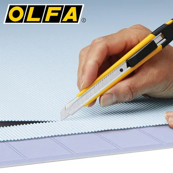 OLFA 9mm Padrão Dever Faca de corte A-1 Multa de controle automático de bloqueio deslizante faca FEITAS NO JAPÃO