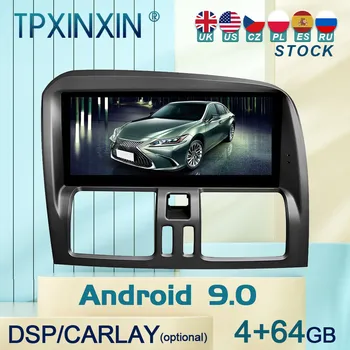 Para a Volvo XC60 2009 -2017 Android 9 de som do Carro, auto-Rádio com Ecrã do Leitor de Rádio de Carro GPS de Navegação de Chefe da Unidade de Carplay