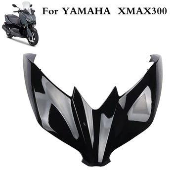 Para a Yamaha XMAX300 2017-2021 Motocicleta Frente do Farol Carenagem Tampa Guarnição da Cabeça de Lâmpada da Luz de Bico Nariz Extensão Capuz