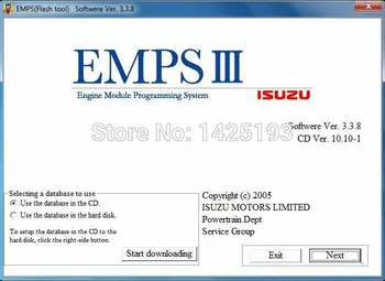 Para Isuzu EMPS III [de 2014]