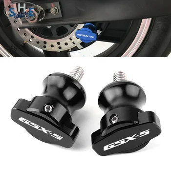 Para Suzuki GSXS750 GSXS1000 F-ABS GSXS 750 1000 2015-2018 M8 Acessórios da Motocicleta braço oscilante Bobinas de Deslizadores posição do painel Traseiro Parafusos