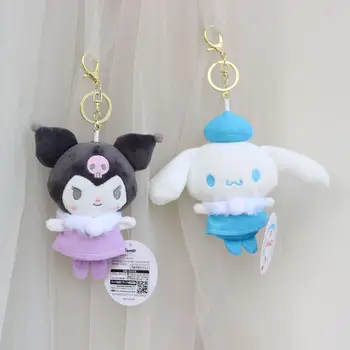 Sanrio Anime My Melody Hello Kitty Cinnamoroll Kuromi Móveis De Boneca Modelo De Brinquedo De Menina Bonito Brinquedo De Pelúcia Kawaii De Pelúcia Boneca Pingente De Presentes
