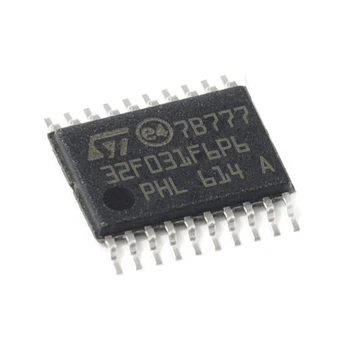STM32F031F6P6 TSSOP20 STM32F031 de 32 bits do Microcontrolador MCU, Microcontrolador ARM Marca Chip Novo Original