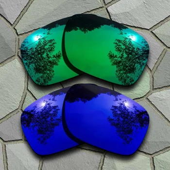 Verde Jade e Violeta Azul Óculos de sol Polarizados de Substituição de Lentes para Oakley Holbrook(TAC)