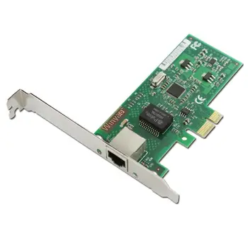 WY574T PCI-Express X1 10/100/1000Mbps RJ45 Gigabit Ethernet Placa de Rede Placa de Servidor Nic Intel 82574 EXPI9301CT