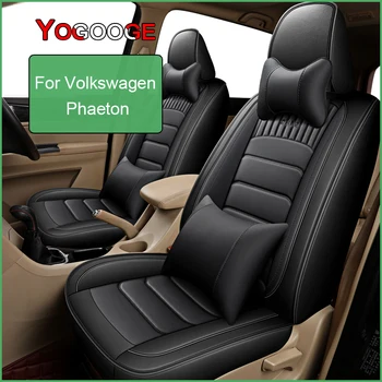 YOGOOGE Tampa de Assento Para Carro VW Phaeton Auto Acessórios Interior (1seat)
